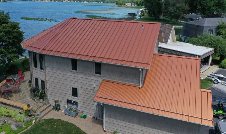 Commercial roof inspection documented in Hickory Ridge Village